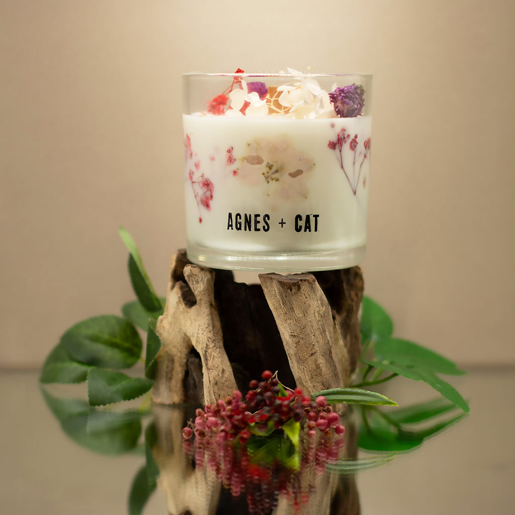 Agnes & Cat Botanical Soy Candle - Roses of Sawrey